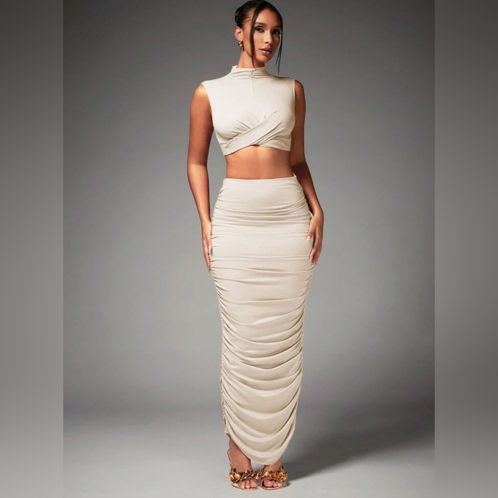 SHEIN BAE skirt set